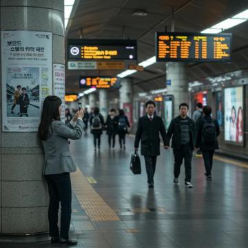 전문조사원이 보안사항을 점검합니다.